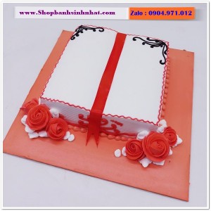Bánh Sinh Nhật Cuốn Sách - RT03